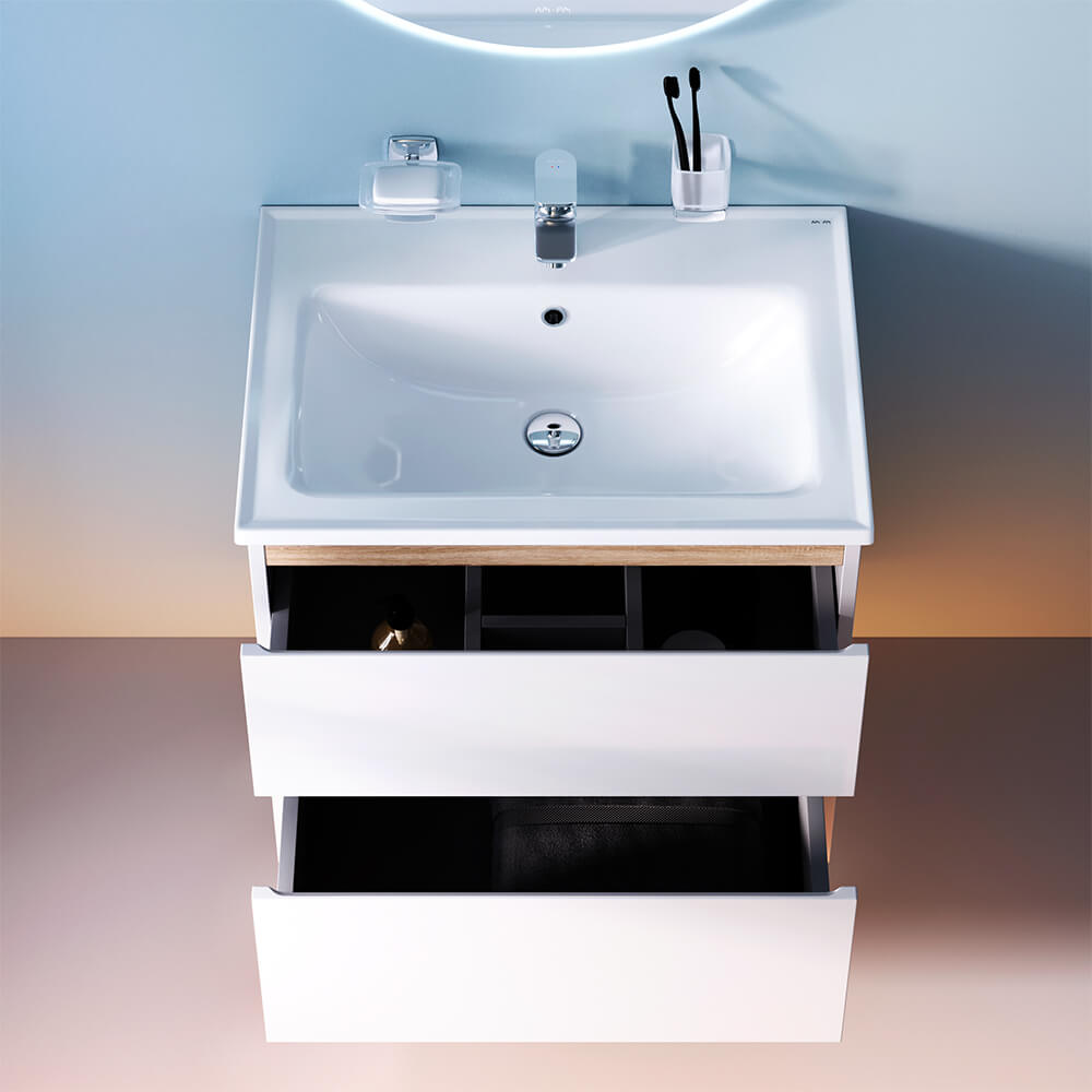 Мебель для ванной Am.Pm X-Joy 65 белый глянец, напольная