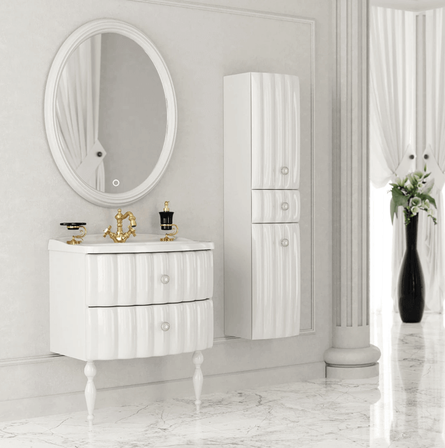 Мебель для ванной Aima Design Pearl 70 белый