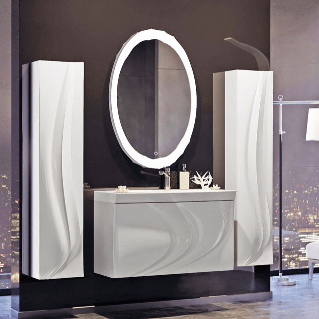 Мебель для ванной Aima Design Mirage 90 белый